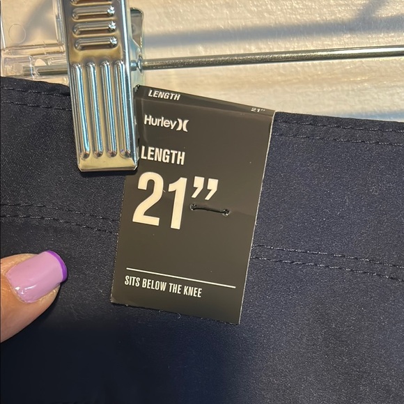 Hurley Men's Navy Swim Shorts - Picture 4 of 5